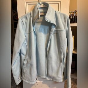 Light Blue Columbia Fleece- Medium
